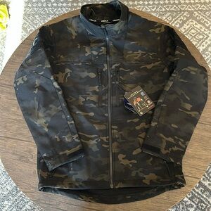 Men’s Black Camo Field Jacket